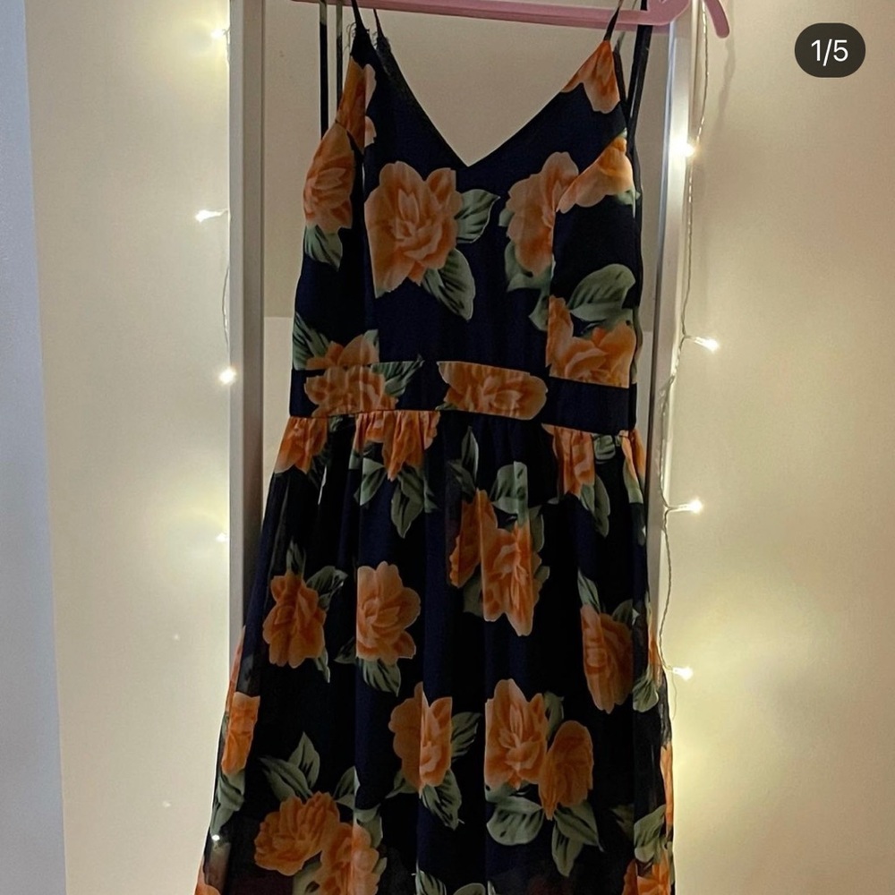 Floral dress by fashion nova